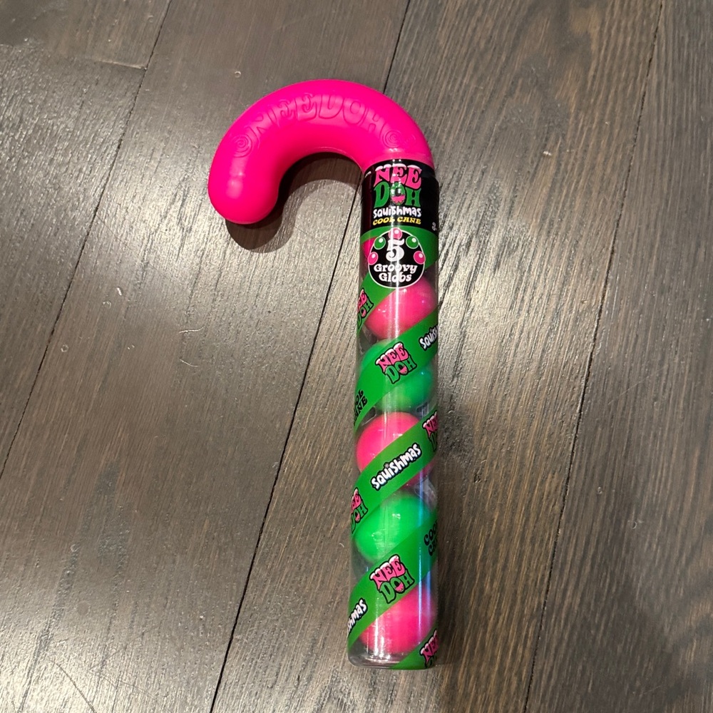Needoh Squishums Cool Colors - Pink and Green